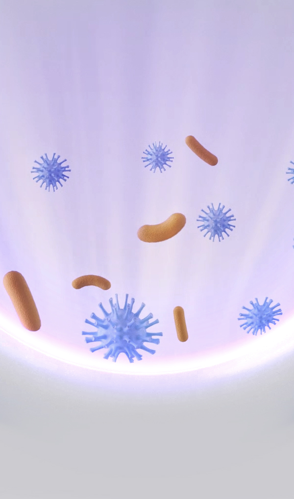 Sterilizing UVC<br>短波灭菌紫外线技术