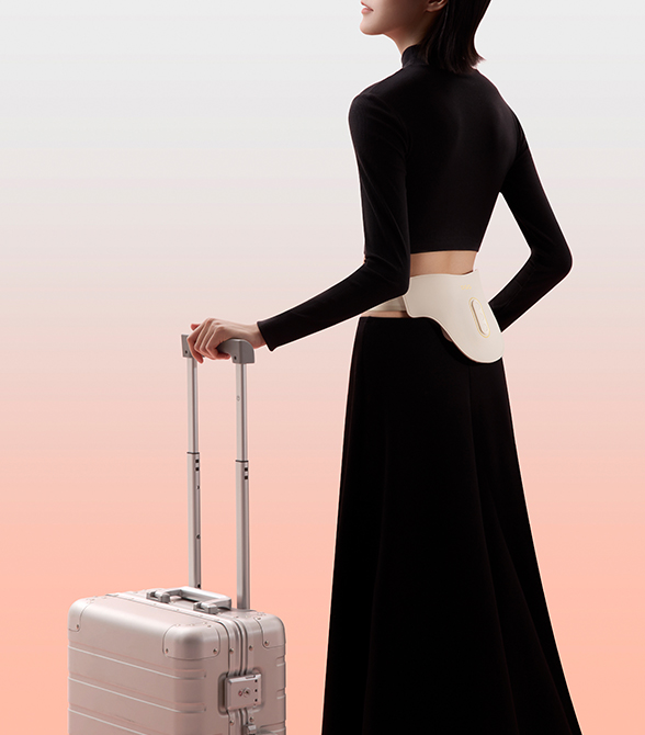 W9腰颈按摩仪,无线使用场景自由<br>办公/差旅/车上皆宜,PGG按摩仪